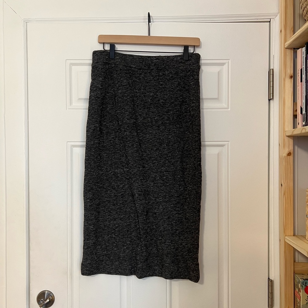 Madewell Pull-On Midi Pencil Skirt